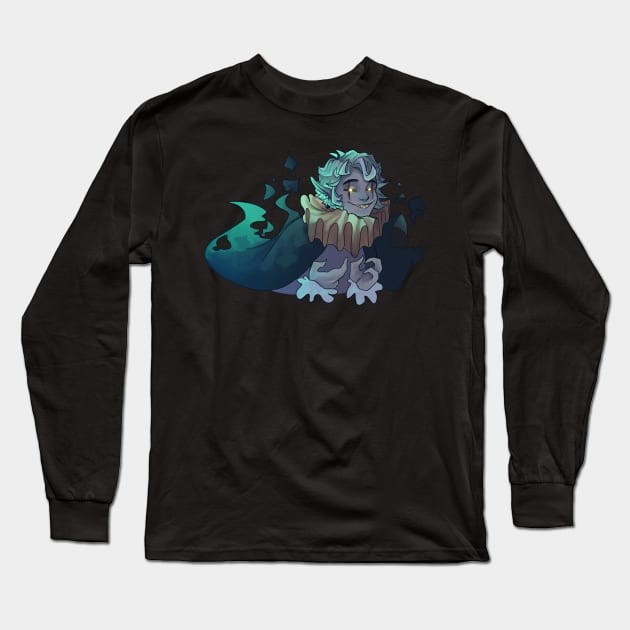 Jevil Hum Long Sleeve T-Shirt by WiliamGlowing